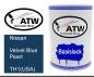 Preview: Nissan, Velvet Blue Pearl, TH1(USA): 500ml Lackdose, von ATW Autoteile West.